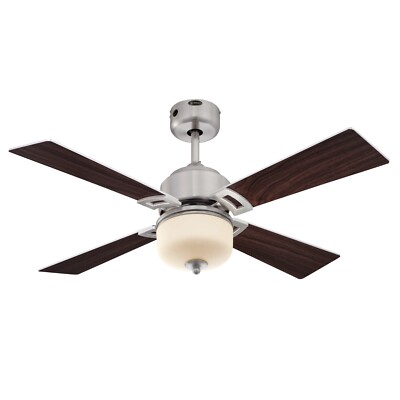 Deckenventilator LED LICHT Fernbedienung Walnuss Lärche weiß Westinghouse Athena