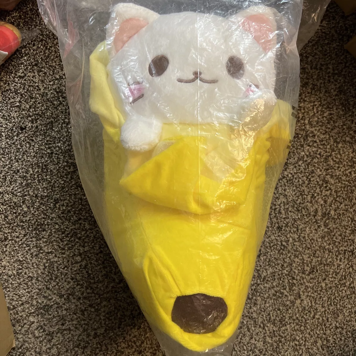 Banana cat plush gamestop outlet