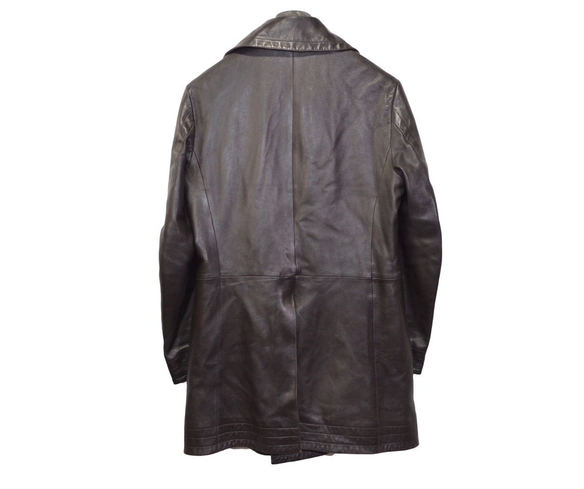 Men's Gucci Tom Ford Era Pea Coat Jacket 52IT 42US/UK Brown Men's Gucci Tom Ford Era Pea Coat Jacket 52IT 42US/UK Brown