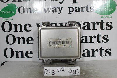 12591279 Chevrolet Equinox 2005 Engine Computer Unit ECU Module 12F3 965 B2