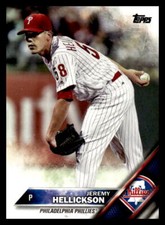 2016 Topps Update  Jeremy Hellickson #US185 Philadelphia Phillies Baseball Card