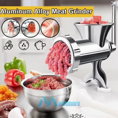 Commercial Meat Grinder Mincer Stuffer Hand Manual Sausage