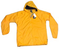 Adidas W.N.D. Windbreaker Jacket Hooded Real Gold Men's Small FR8288 NWT NEW
