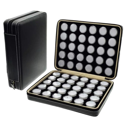 Portable Gem Diamond Gemstone Display Case Medicine Earrings Jewels Storage Box - Picture 9 of 21