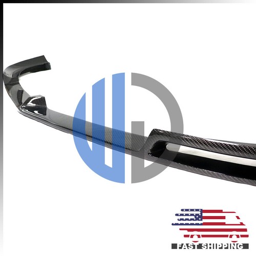 Alerón labial delantero de fibra de carbono estilo V AMG C63 2012 2013 2014 para Mercedes W204 - Imagen 4 de 7