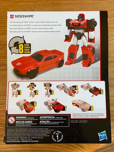 2017 Hasbro Transformers Generations SIDESWIPE Walgreens Exclusive Figure - Picture 2 of 4