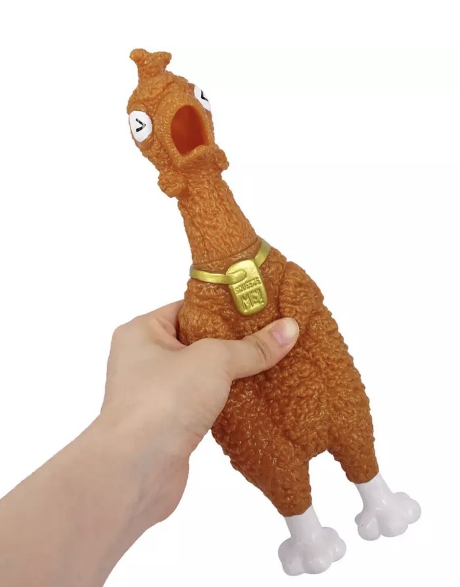 Squeeze Me Fried Chicken with Sound Animolds Squeeze Toys | eBay