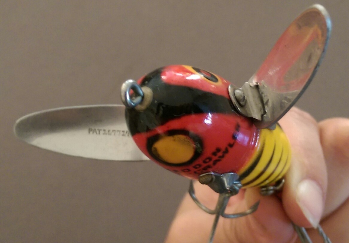 OLDHEDDON CRAZY CRAWLER大小セット５０年前の物になります VINTAGE HEDDON CRAZY CRAWLER FISHING LURE | eBay