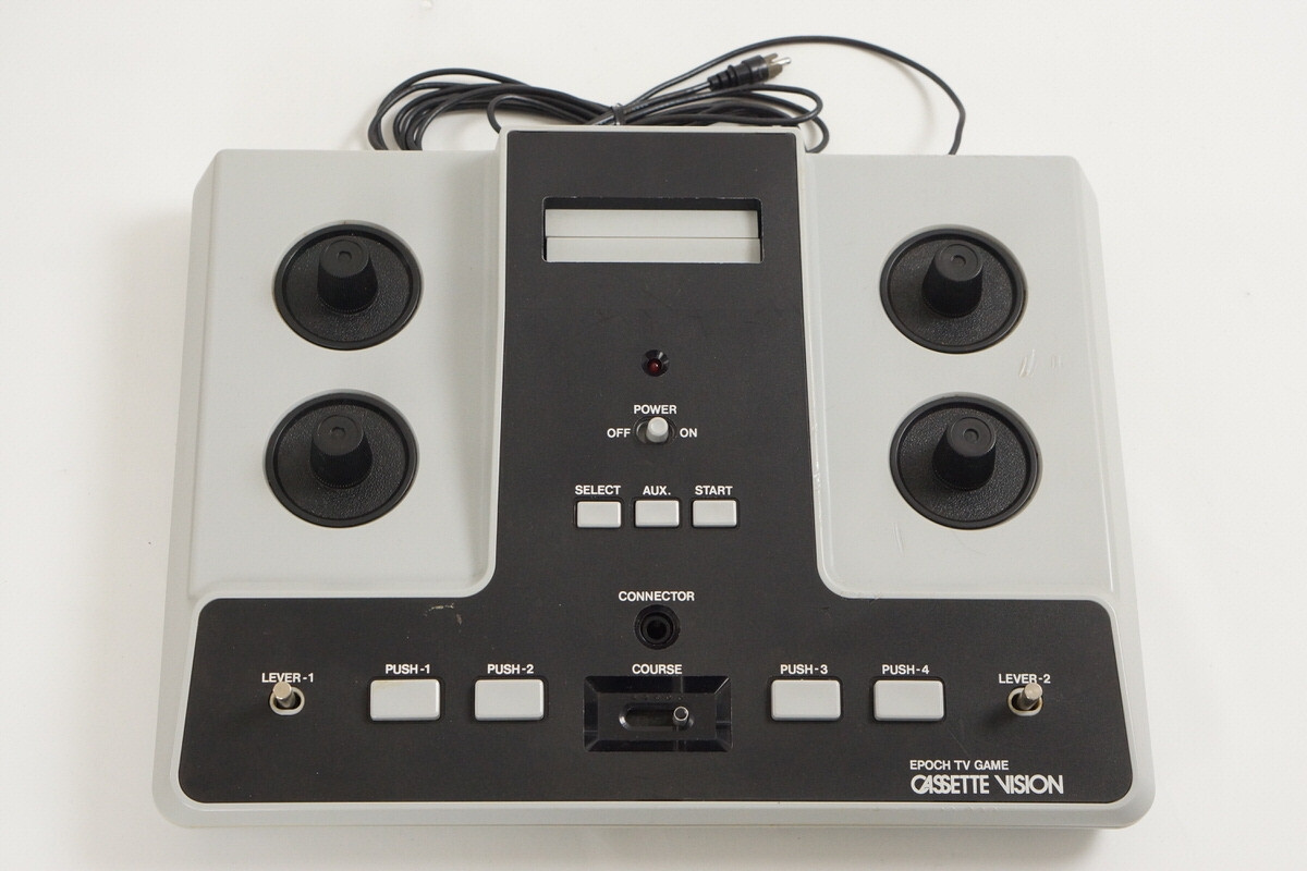 EPOCH CASSETTE VISION Console Boxed wz Games ++ Tested System