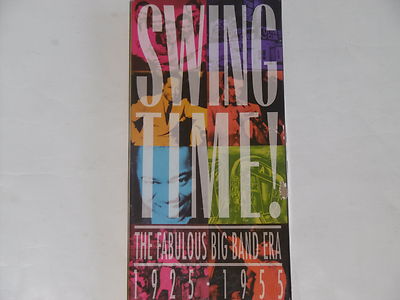 SWING TIME - THE FABULOUS BIG BAND ERA 1925-1955 3xCD + Booket BOX  OVP
