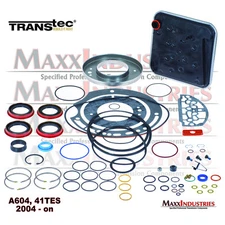 2004-up A604 41TE Transmission Complete Gasket and Seal Rebuild Kit Transtec