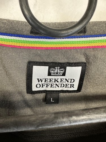 WEEKEND OFFENDER #1 GANGSTER LONDON MENS T-SHIRT SHIRT JERSEY ORIGINAL SIZE L - Picture 9 of 11