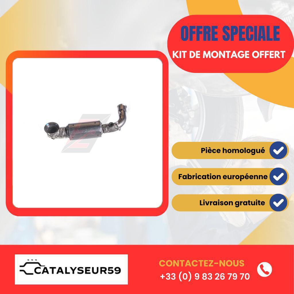 Catalyseur C4 Spacetourer 1.2 PureTech réduit les émissions de gaz pour contrôle technique