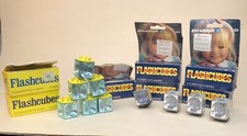 Lot of 7 Sylvania and GE Blue Dot Flash Cubes Vintage Plus Singles