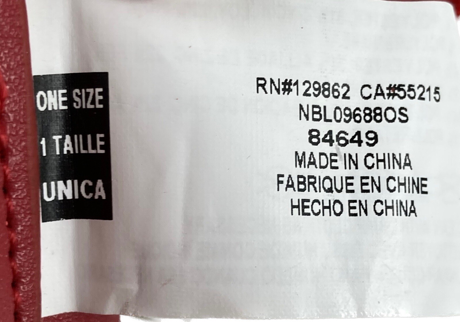 Nike Men Belt One Size Red Logo Swoosh Baseball Athletic Adjustable Elastic 36” thumbnail 7