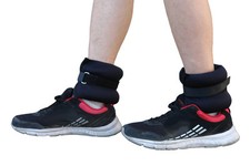 Workoutz Adjustable Ankle Wrist Weights 2.5 Lb Pair 5 Lb Set