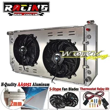 Truck Radiator+Shroud Fan Fit 1989-2000 1995 C/K 1500 2500 3500 Suburban LS 7.4L