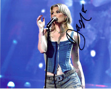 * DASHA * signed 8x10 photo * ANNA * WHAT HAPPENS NOW? * AUSTIN * COA *