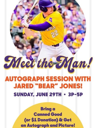 JARED JONES LSU TIGERS SIGNED PHOTO 2X NATIONAL CHAMPION 🐯🏆 PIRATES PROOF - Picture 3 of 3