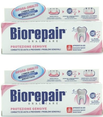 Biorepair ''Protezione Gengive'' Gum Protection Toothpaste with microRepair * 2...