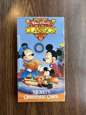 Walt Disney Mini Classics Mickey  s Christmas Carol VHS