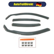 Windabweiser 4-Tlg Schwarz für BMW 5-er E60 2004-2010 4-Türer