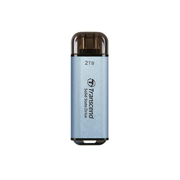 Transcend Blu Disco Duro Esd300 2Tb Ssd Usb 3.2 Gen 2X2 1050Mb/S - Immagine 2