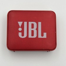 JBL JBLGO2REDAM GO2 Portable Bluetooth Speaker - Red Tested And Working