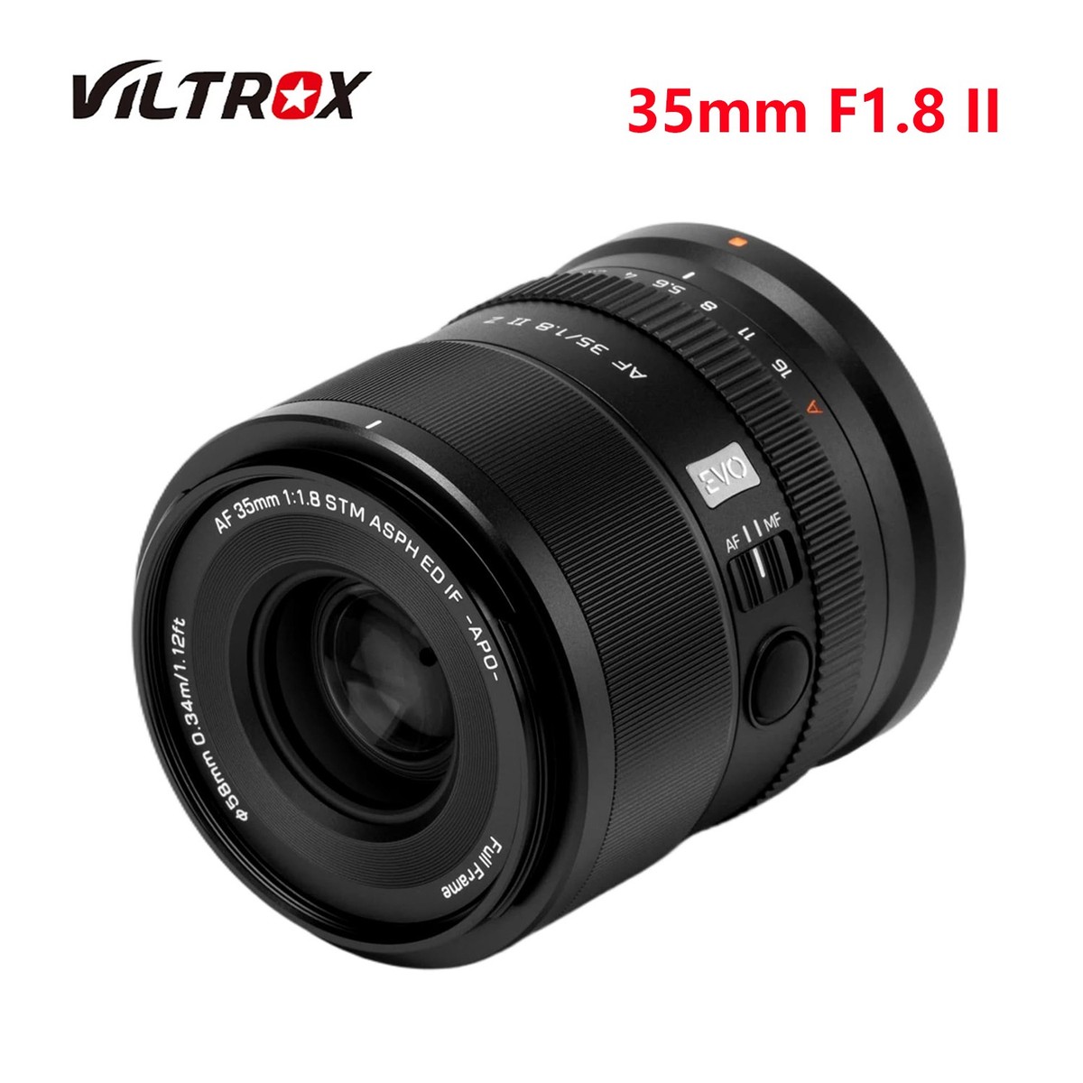 Viltrox 35mm F1.8 II EVO APO Auto Focus Full Frame Lens for Nikon
