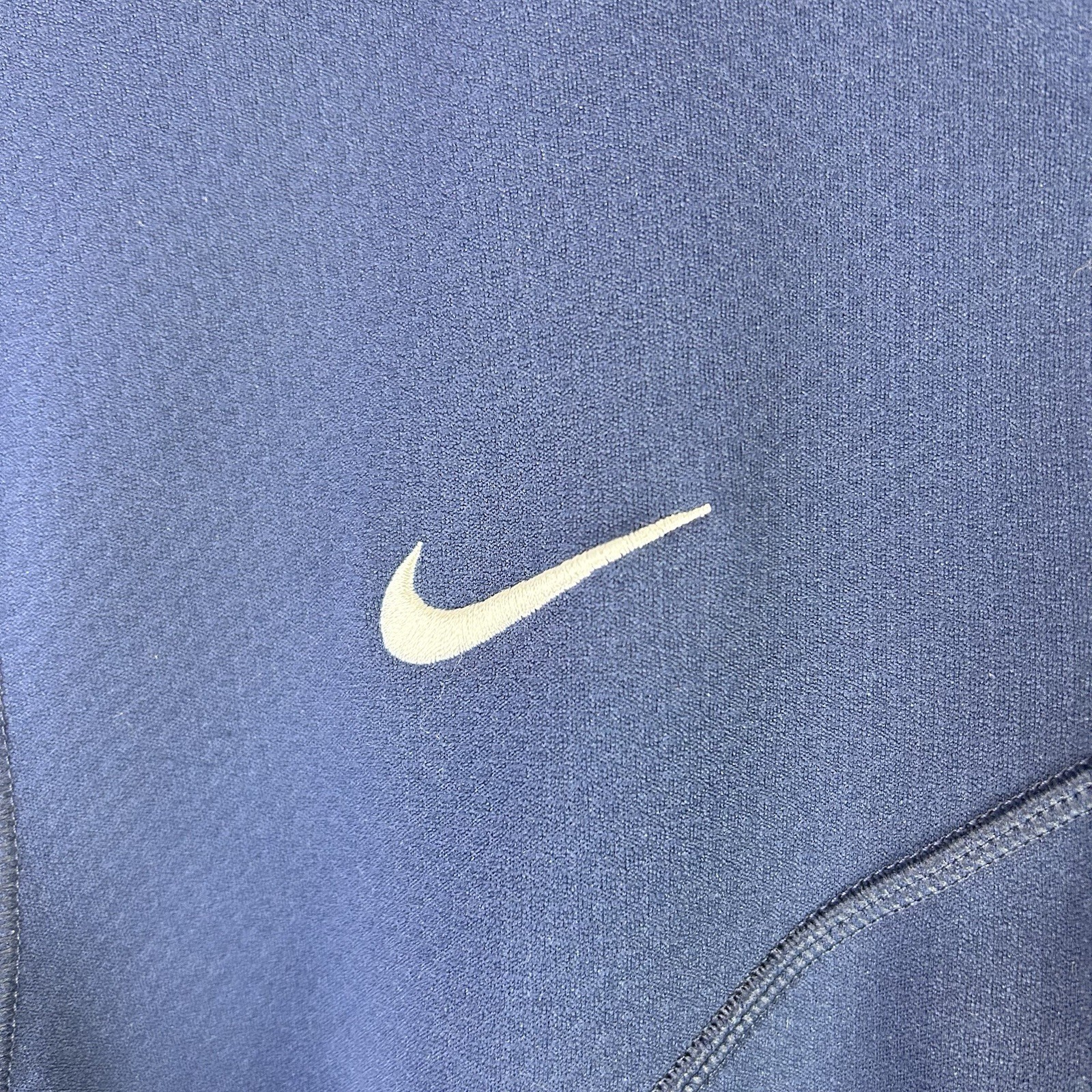 SACAI X NIKE Maglione Nike Oral Roberts Gol Eagles ORU 1 4 Zip Dri Fit Blu Navy Large