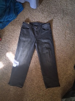 H&M Jeans Loose Ample 38/32 Black