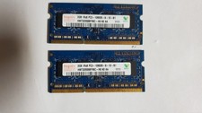 PC memory - 2x 2GB 1rx8 PC3-10600S-9-10-B1 SODIMM