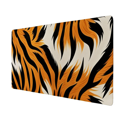 Tigerfell-Muster Schreibtischunterlage 69x31cm XXL Mauspad - Stilvolle und