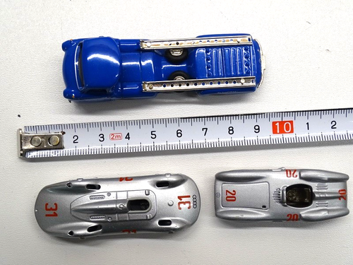 BUB 1:87 Mercedes Benz W196 #20, Autotransporter Auto Union Stromlinienrennwagen - Bild 3 von 10