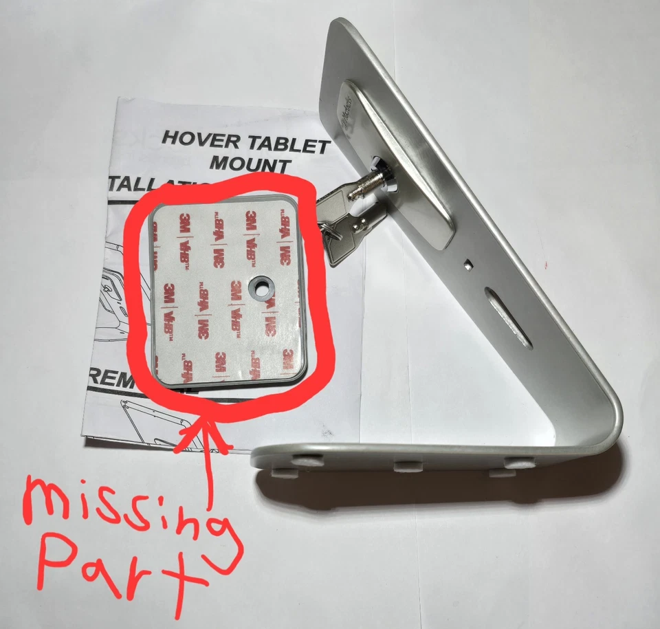 CompuLocks Tablet Phone Stand *MISSING PART READ* Holder Universal Display Mount - Image 2 of 4