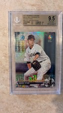 2017 BOWMAN CHROME MEGA BOX PROSPECT MOJO REFRACTOR SHOHEI OHTANI BGS 9.5
