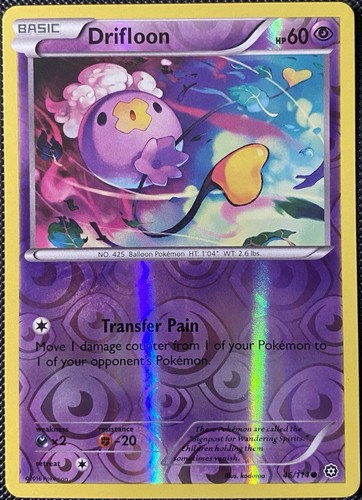 Pokémon TCG - Volcanion 25/114 XY Steam Siege Reverse Holo Rare Card