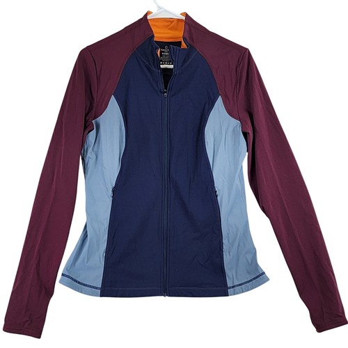 Anthropologie x Sweaty Betty Power Workout Jacket colorblock 90s Womens S