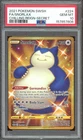 PSA 10 GEM MINT - Snorlax #224 Sword & Shield Chilling Reign Gold Secret Rare