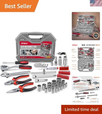 Durable 67pc SAE Tool Kit with Non-Slip Grips for Confident Handling and Repairs