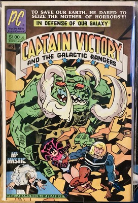 Captain Victory, Vol. 1 #3 Encounters of a Savage Kind  1st app. Ms. Mystic 