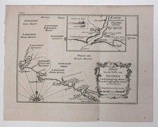 Stück von der Küste von Guinea Kupferstich von 1748