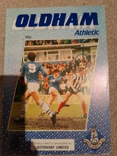 Oldham Athletic v Birmingham City 25/08/1984