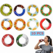 10Pcs Flavour Pods Pack Fruit Fragrance Scent Pods Mix Set for Air Water Bottles
