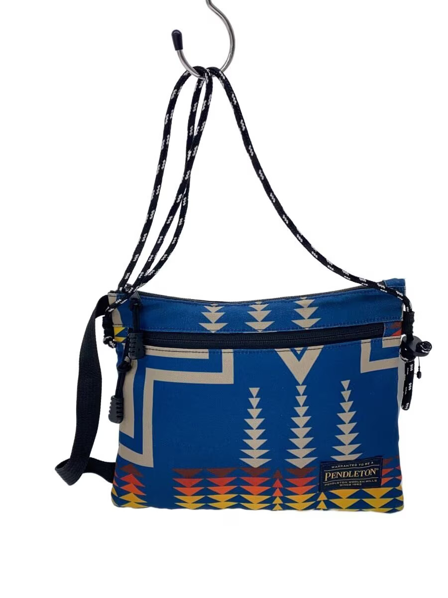 PENDLETON Shoulder Bag -- BLU All-over Pattern fr… - image 2