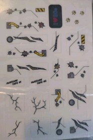 LEGO 5002145 Rocket Raccoon Polybag Sticker Sheet Only 2014 Marvel (Sealed)