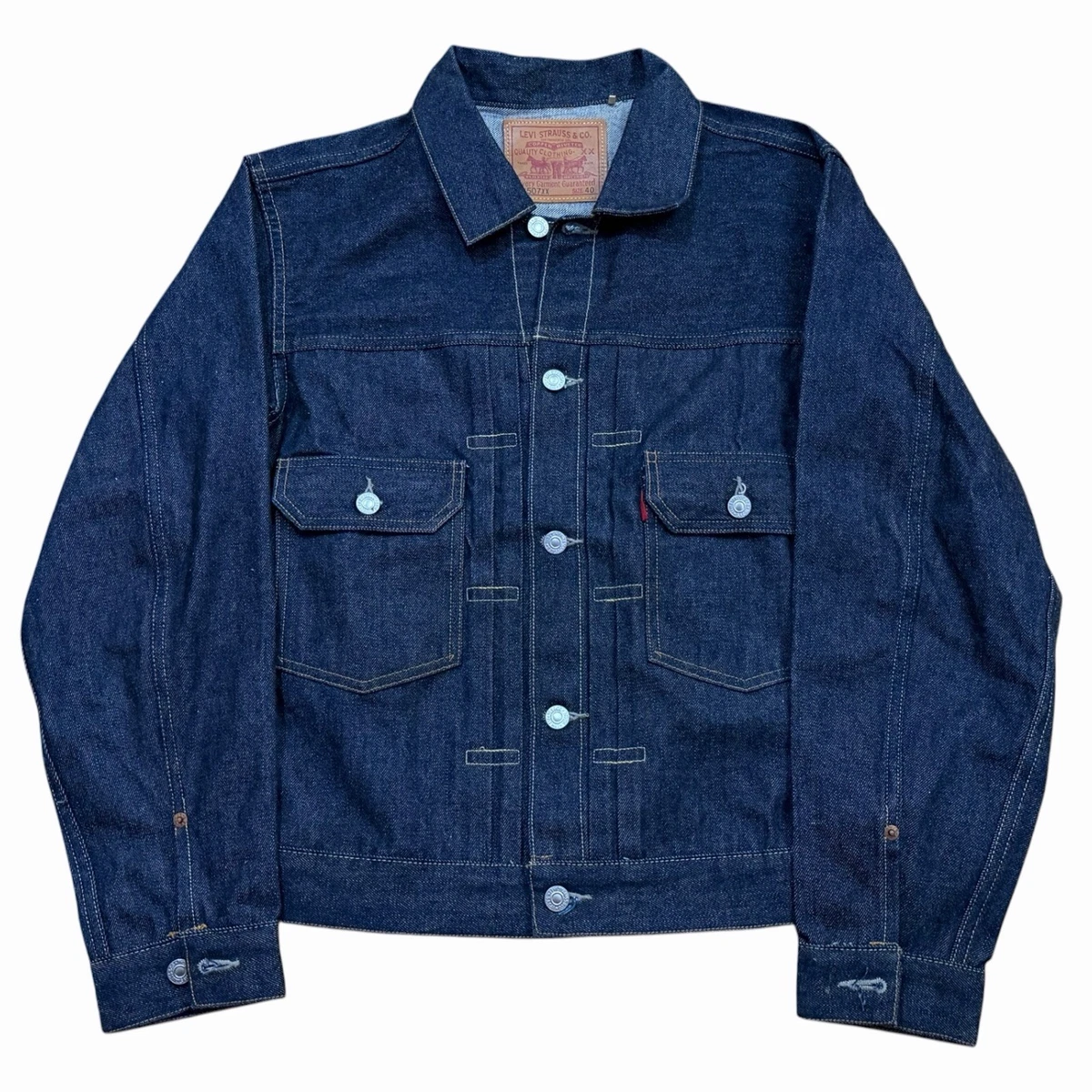 Levi's 507 デニムジャケット W36L LEVI'S Lot 507 デニムジャケット W36L ダークブルー 【公式通販】