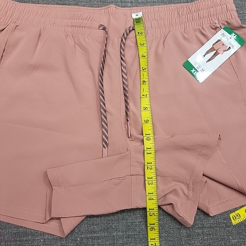 Pacific Trail Ladies Everyday Drawstring Shorts with Pockets X-Large Size Pink - Picture 3 of 10