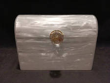 Vintage Stylecraft Miami Lucite Purse Handbag Made In Hong Kong Needs Handle