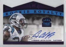 2015 Panini Crown Royale Purple 25/25 Cameron Artis-Payne #RRS-CAP Auto 0c2